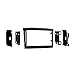 Metra 95-6531HG 2015- Ram Promaster City Vehicles Double-DIN Radio Dash Kit (High Gloss Black)
