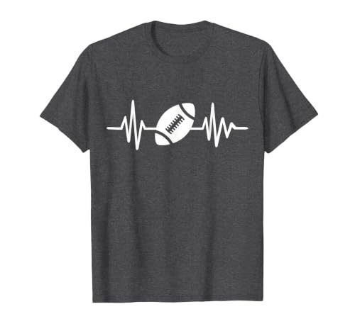 Football Frequency T-Shirt, Men, Dark Heather Grey, Small