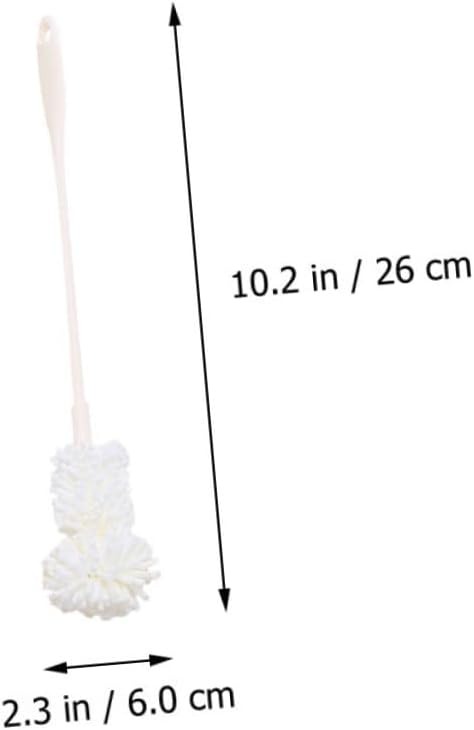 Mobestech 2pcs Sponge Bottle Brush Sponge Cup Brush Kitchiny Bottle Water Cleaner Mam Cleaning Feeding Scrubber Household Baby Pacifier Pp