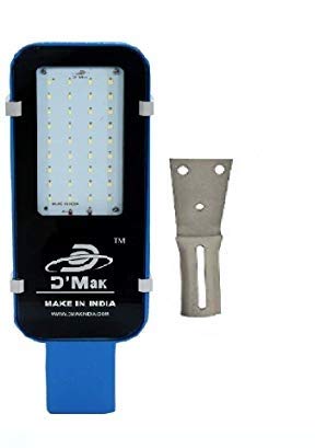 D'Mak 36 Watts Smart Square LED Street Light Focus Waterproof 230V, with Clam Free ( Cool White)