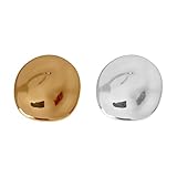 DUINIU 2 Broches Geométricos De Metal, Alfileres Decorativos.