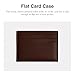 Coach Men's Flat Card CASE, Maple, One Size