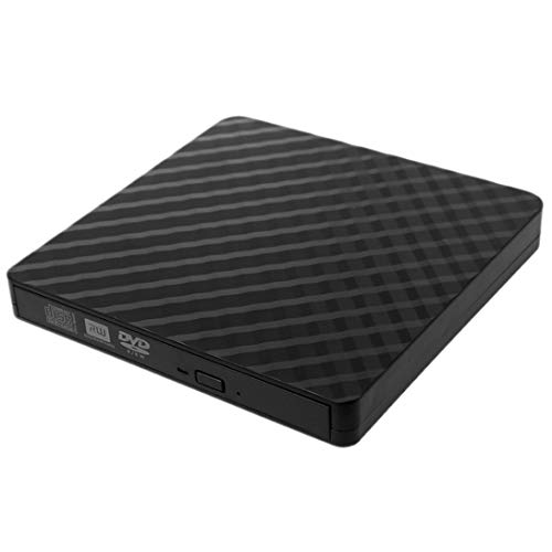Ulra-slim USB 3.0 CD externo Unidade de DVD-RW Gravador de gravador de gravador de DVD Gravador Tran