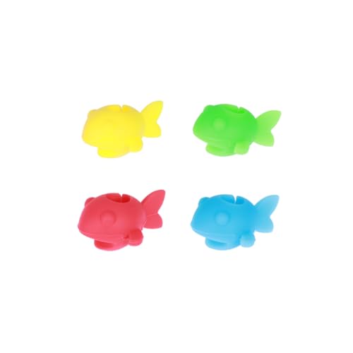 POPETPOP Dijes para Copas De Vino De Silicona Alimentaria, Identificadores Antideslizantes Resistentes Al Calor, 6 Piezas para Fiestas y Reuniones