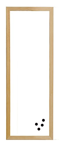 Bi-Office MM02001230 - Tablero magnético borrado en seco vertical magnético, 60 x 20 cm, color...