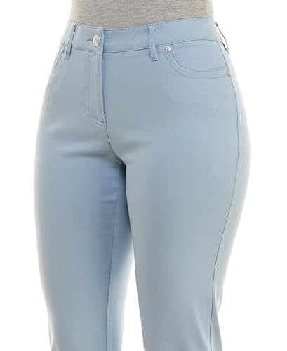 Zac & Rachel Calça feminina de tecido Millennium, Cambraia, 9