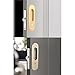 Reversible Keyed Bedroom Door Durability Zincs Alloys Secure Privacies For Home Office Use Industrial Styles Sliding Wood Door