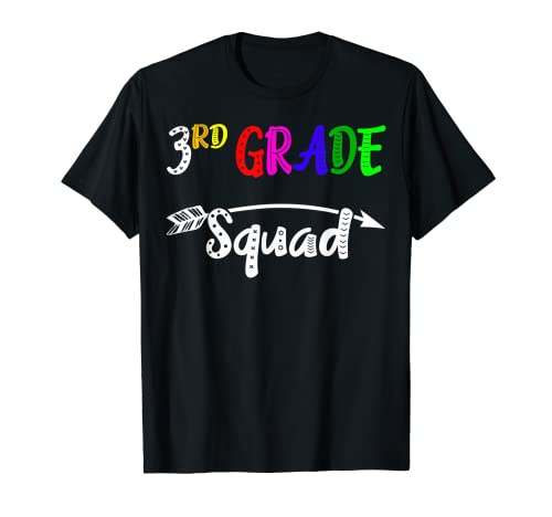 Team Terzo Grado Squadra Tee Bambini Insegnante Torna A Scuola Maglietta