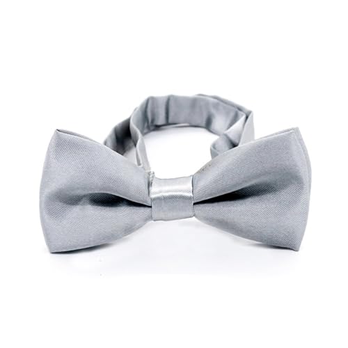 Adjustable Bow Ties Pre Tied Bow Tie Fashion Boys Neck Bowties s Bow Tie for Prom Banquet Stage Performance Formal Party, Gray2