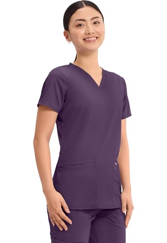 Image of Cherokee Medical Women's Scrub Top V-Neck Modern Classic Fit with 3 Pockets, Ultra Soft and 2-Way Stretch Fabric - WW620
