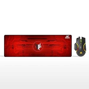 Ant Esports GM320 Gaming Mouse + MP300 Mouse pad – Extra Large