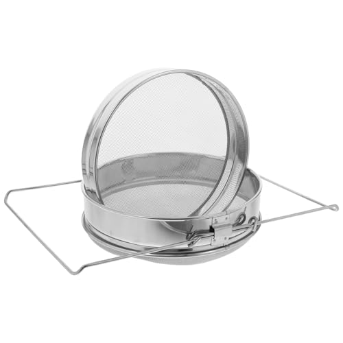 Sosoport Doppelsieb Honigfilter Effektiver Siebstrainer Für Bienenzucht Und Küche Langlebig Und Leicht Zu Reinigen Für Honig Und Flüssigkeiten