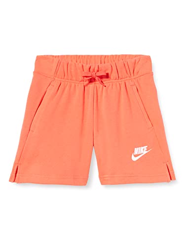 Nike DA1405 G NSW CLUB FT 5 IN SHORT Shorts girls magic ember/white M