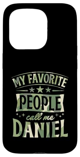 My Favorite People Call Me Daniel ���O���� �X�}�z�P�[�X iPhone 15 Pro �p