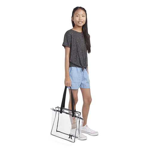 Bolsa Tote Clear de poliuretano miniatura 5