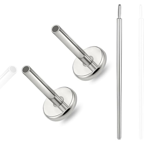 limerencia Titanium Threadless Bar Post Replacement for Body Piercing