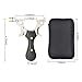 NEAPU Solid Stainless Steel Slingshot,Outdoor Professional Slingshot for Hunting,Slingshot for Adult with Storage Bag and Replaceable Rubber Bands