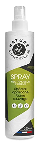 Nature&Camouflage - Spray Neutralizzatore Di Odori, Speciale Per Approche Fauna Selvatica, 250 Ml