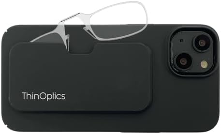 ThinOptics Slimline Iphone Case + Rectangular Reading Glasses