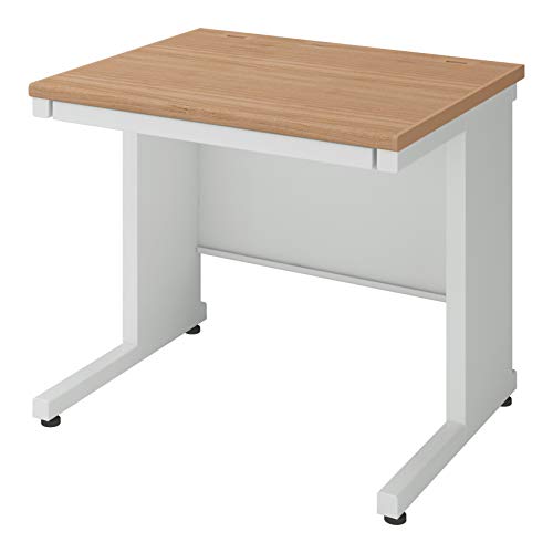 【メーカー配送・設置・組立】コクヨ インベント オフィスデスク 平机 ラスティックミディアム×ホワイト 事務机 ワークデスク 幅80×奥行70cm TKG-B87SAWMP2