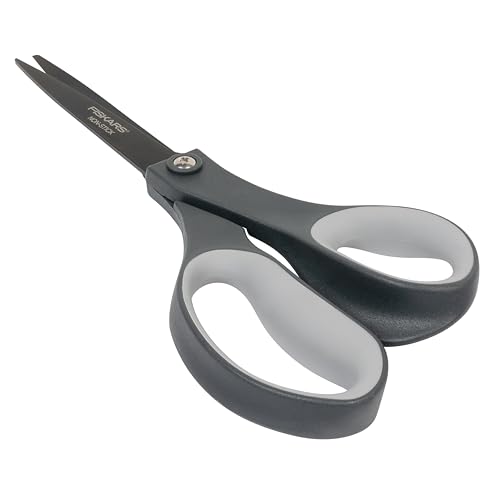 Fiskars 8" Non-Stick Titanium SoftGrip All Purpose Scissors for Office - image 8