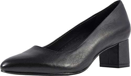 Trotters Kari Black Soft Nappa Leather 7.5 WW (EE)