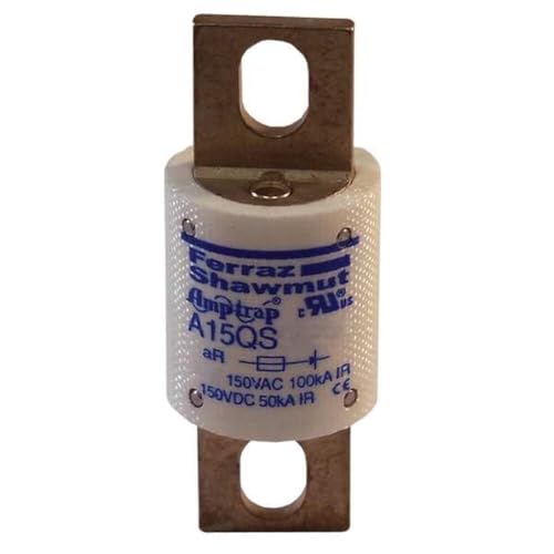 Mersen A15QS Amp-Trap �����̕ی�q���[�Y�A150VAC/DC�A100kA AC/100kA DC�A100�A���y�A�A���a1-1/8�C���` x ����2-21/32�C���`