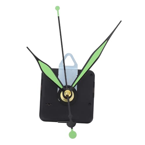 QUMIIRITY 時計製作 属製光る針 付きクォーツムーブメント 壁掛け時計の修理 交換用部品 ミュート動作で 部品一式