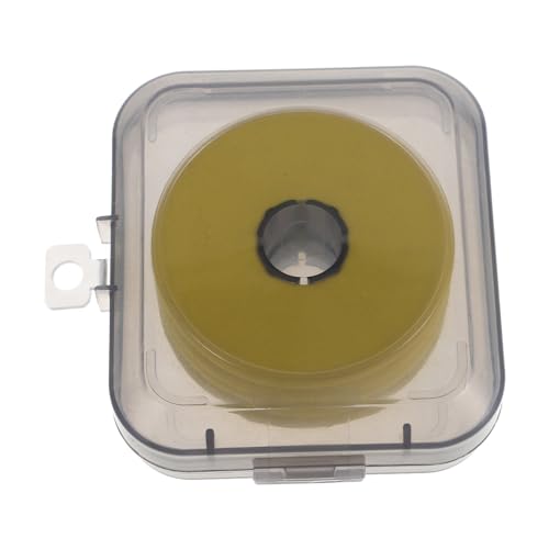 IMIKEYA Fishing Line Spooler Box with Spool Double-sided Terminal Tackle Storage Organizer for Filament and Fish Hook Holder Compact Fishing Reel Stor