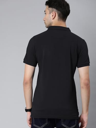 Image of FYLTR Men's Solid Polo | Regular Fit | Casual Polo Shirts for Men