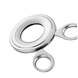 JECOMPRIS Edelstahl Eieröffner Manuell Ergonomischer Eierschalenöffner und Eieraufsatzschneider Praktisches Küchenwerkzeug zum Schnellen Präzisen Öffnen von Frischen und Gekochten Eiern