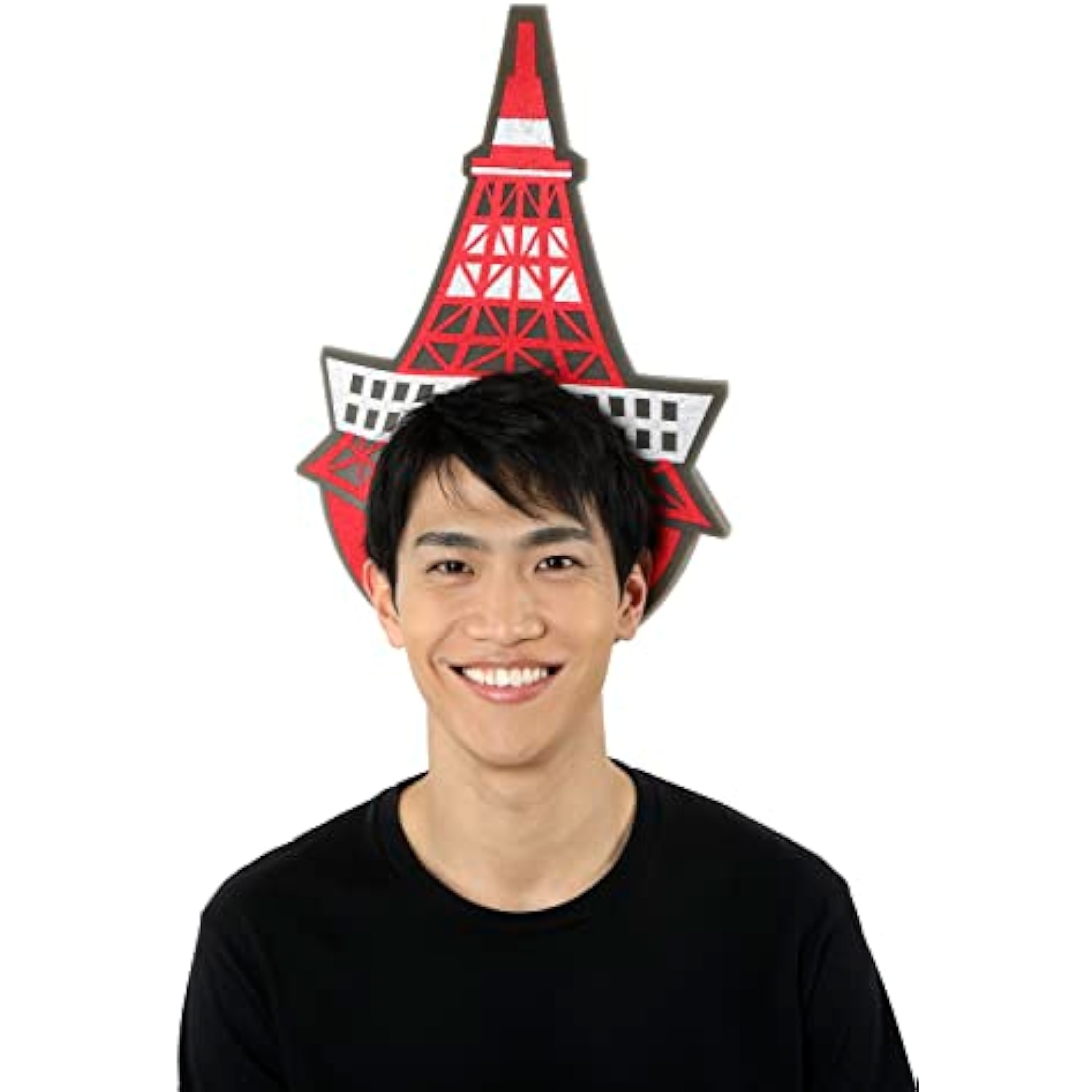 クリアストーン(Clearstone) 応援グッズ スポンジバンド タワー ユニセックス レッド 詳細画像5