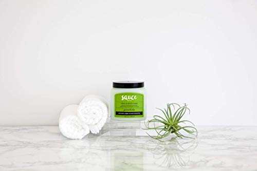 Sauce Beauty Gift Bundle - Guacamole Deep Moisture Hair Mask + Chimichurri Mint Tingle Repair Shampoo #TOP4