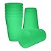 S&S-Shop 20 Plastik Trinkbecher 0,4 l - grün - Mehrwegtrinkbecher/Partybecher/Becher