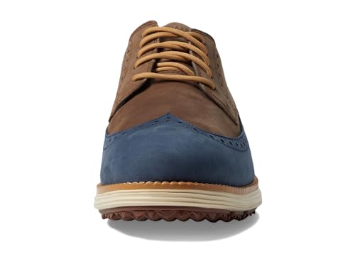 Cole Haan Tênis de golfe masculino Originalgrand Wing Ox, Trufa/Blazer/Alabaster Gleam, 11