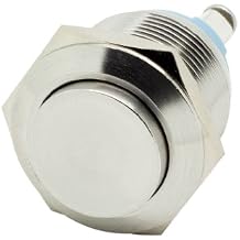 Alpinetech Guitar Kill Switch 22mm Momentary Normally Open 19mm Cut hole