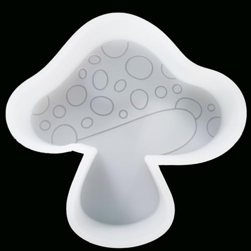 【300+ Design Optional】 Fuehbur Mushroom Car Freshies Mold - Aroma Bead - Epoxy Resin - Candle Soap Silicone Mould - Medium Size