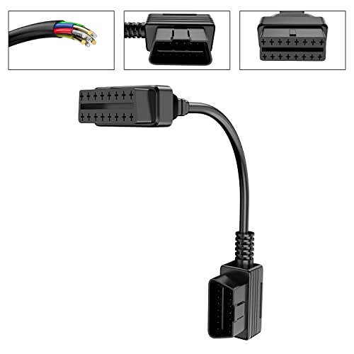 Foxwell Obd Ii 16Pin Male To Female Diagnostic Extension Convert Cable And Foxwell Nt604 #TOP1