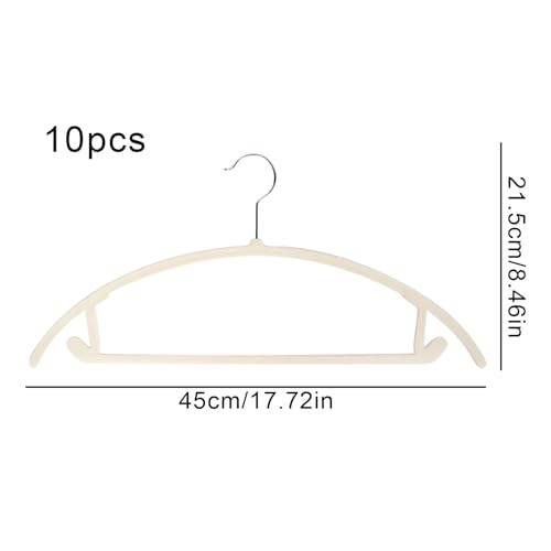 Cintres en velours bébé à crochet rotatif 360° peu encombrants - 6
