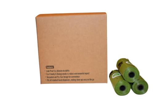 Image of Chico's Choice 240 Count Dog Poop Bags - Leakproof, Eco-Friendly Biodegradable Dog Waste Bags, Standard Size for All Dogs