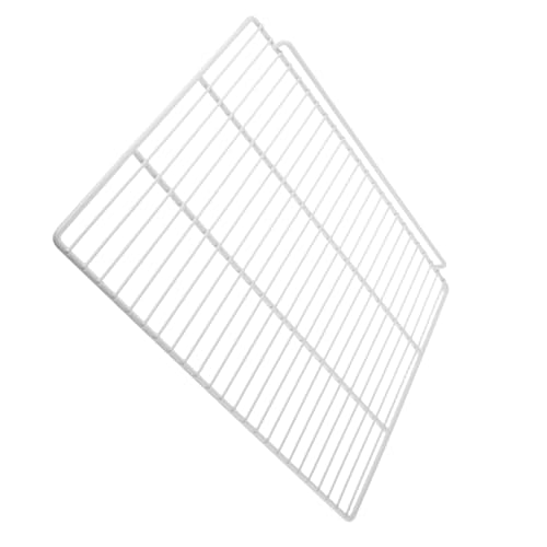 MOLUCKFU 冷蔵庫用メタルワイヤーデバイダー 耐荷重メッシュ棚板 スーパー 家用冷凍庫仕切り板 収納効率化 省スペース可能