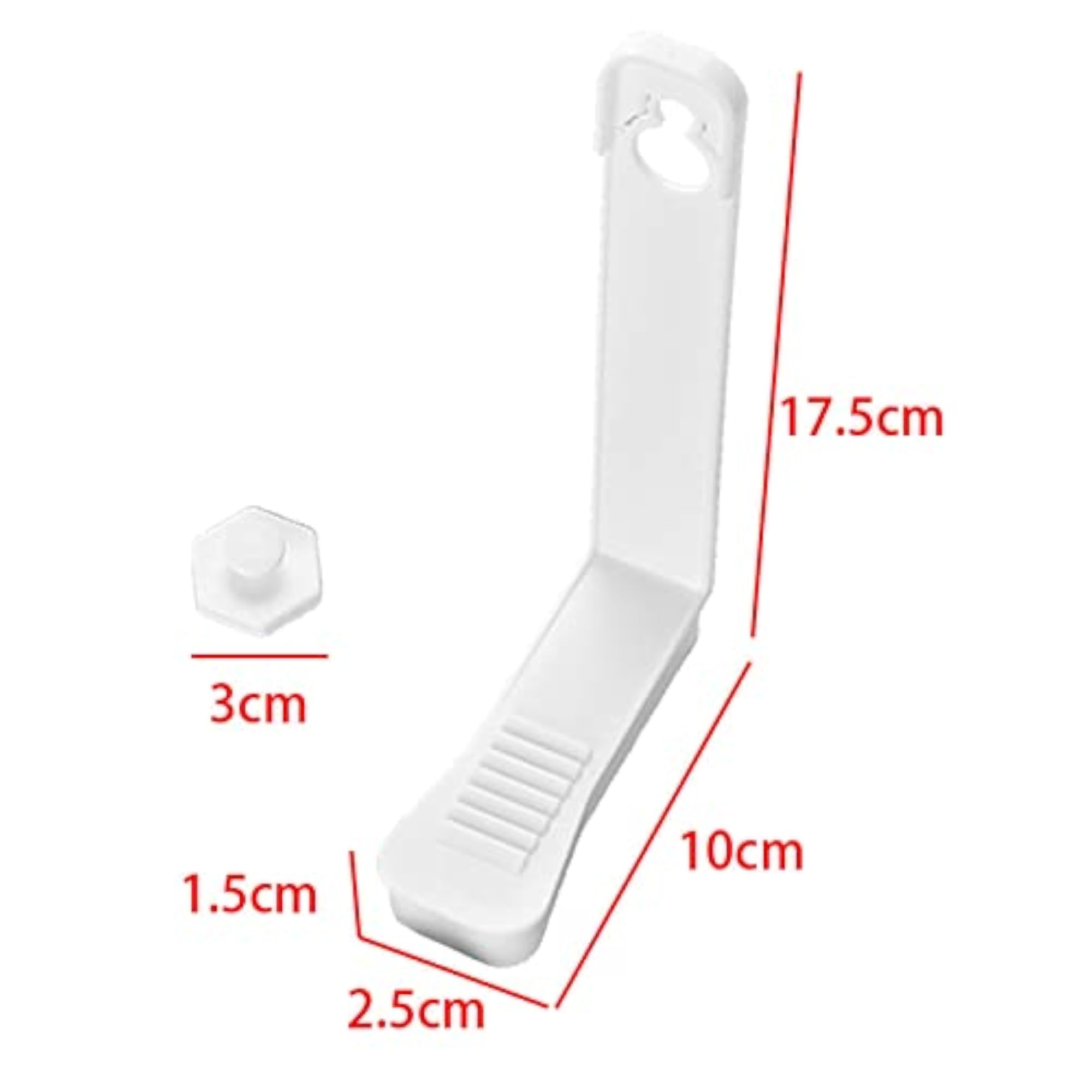 4Pcs/Set Bed Sheet Clip, White