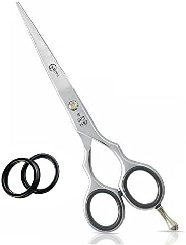3Pro Surgical Professional Barber Scissors 6 Inch Sharp Haircutting Shears Stainless Steel Hairdressing Scissors Haircut Scissors for Men, Women Scissors for Hair Dressing, Styling & Trimming