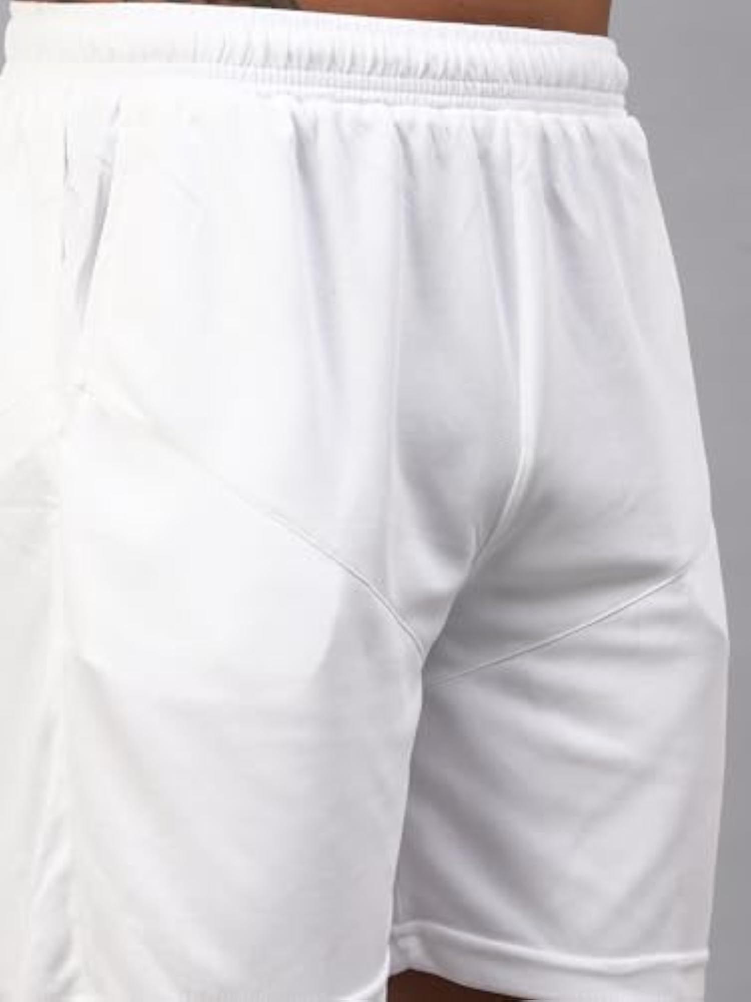 Men's Solid Pattern Regular Dry Fit Athletic Shorts