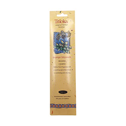 Windrose Incense Orange Blossom, 10 Ct #TOP17