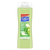 Suave Essentials Body Wash for Hydrated Skin Juicy Green Apple ,Paraben Free Body Wash 15 oz