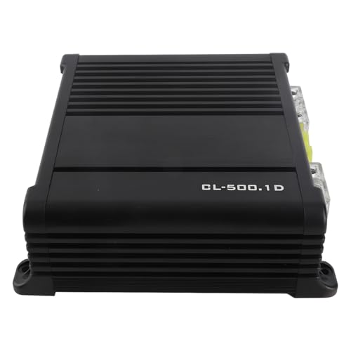 Amplificatore Monoblocco di Auto a 1 Canale Ad Alta Efficienza con un Raggio di Frequenza 10 Hz 500 W 2 e 300W 4 Largo 10 Hz 300Hz per Migliorare il