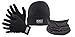 JCB Winter Set Ensemble d'accessoire d'hiver, Black, Taille Unique Mixte