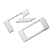 EyeCatcher Tailgate Insert Letters fits 2019-2020 Chevrolet Silverado (Chrome)