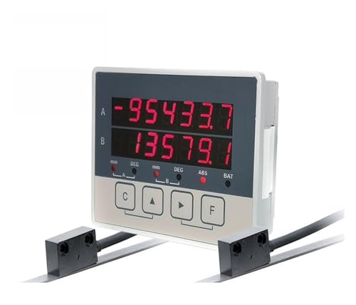 Système de mesure LCD DRO 2 axes avec encodeur CNC et bande magnétique 1000mm